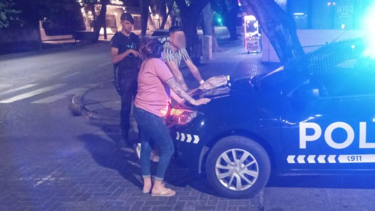 Los acusados. Foto: Ministerio de Seguridad