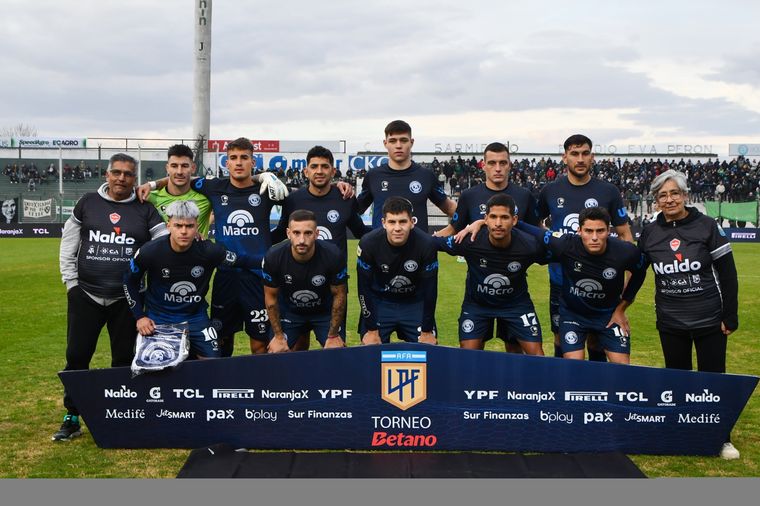 El Azul continúa con el objetivo de sumar para salir del fondo. Foto: Prensa Sarmiento de Junín