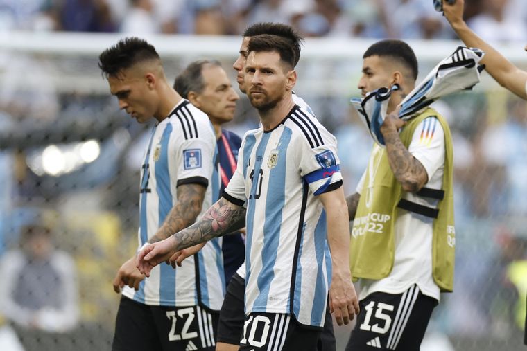 Argentina perdió 2 a 1 contra Arabia Saudita Foto: EFE