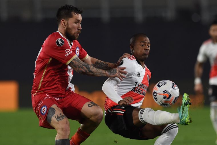 River eliminó a Argentinos Juniors y clasificó para los cuartos de final de la Copa Libertadores. Foto: River Plate