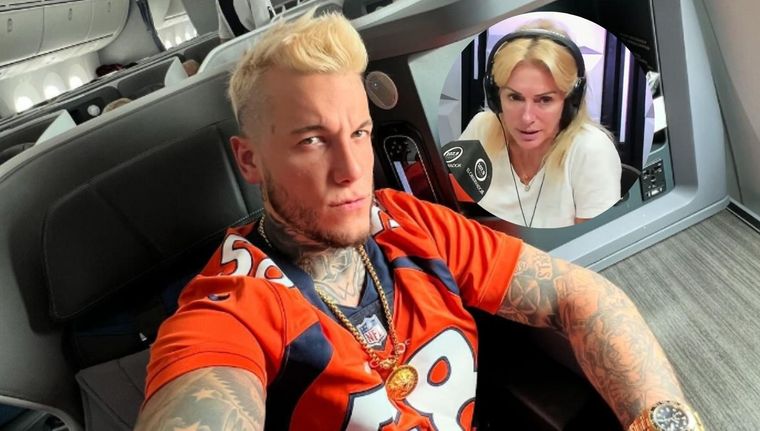 Nuevo round en esta pelea inesperada. Foto: Instagram: @alexcaniggia/ Captura de pantalla X: El Observador.