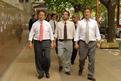 MDZol | Jaque Racconto y Félix, codo a codo por las calles de San Rafael. Foto: Prensa Gobierno