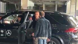 Mastantuono a la salida del Masters 1000 de Madrid.