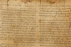 Parte de los Manuscritos del Mar Muerto. Foto: Wikipedia.&nbsp;