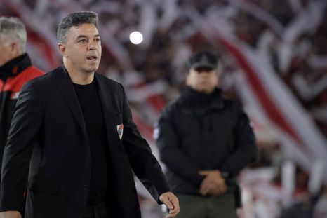 Marcelo Gallardo se mostró muy molesto con el rendimiento de su equipo ante Lanús (foto de archivo) Marcelo Gallardo se mostró muy molesto con el rendimiento de su equipo ante Lanús (foto de archivo)