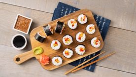 Sushi vegetariano Sushi vegetariano Foto: mahatmarice.com