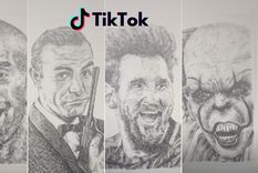 increibles retratos con sellos en tiktok