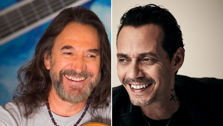 Marco Antonio Solís, Marc Anthony, Instagram Fuente: Instagram Marco Antonio Solís y Marc Anthony