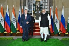 El vínculo estrecho entre los mandatarios de Rusia e India se ve en jaque por la guerra y las sanciones sobre el gigante euroasiático. Foto: X/@narendramodi