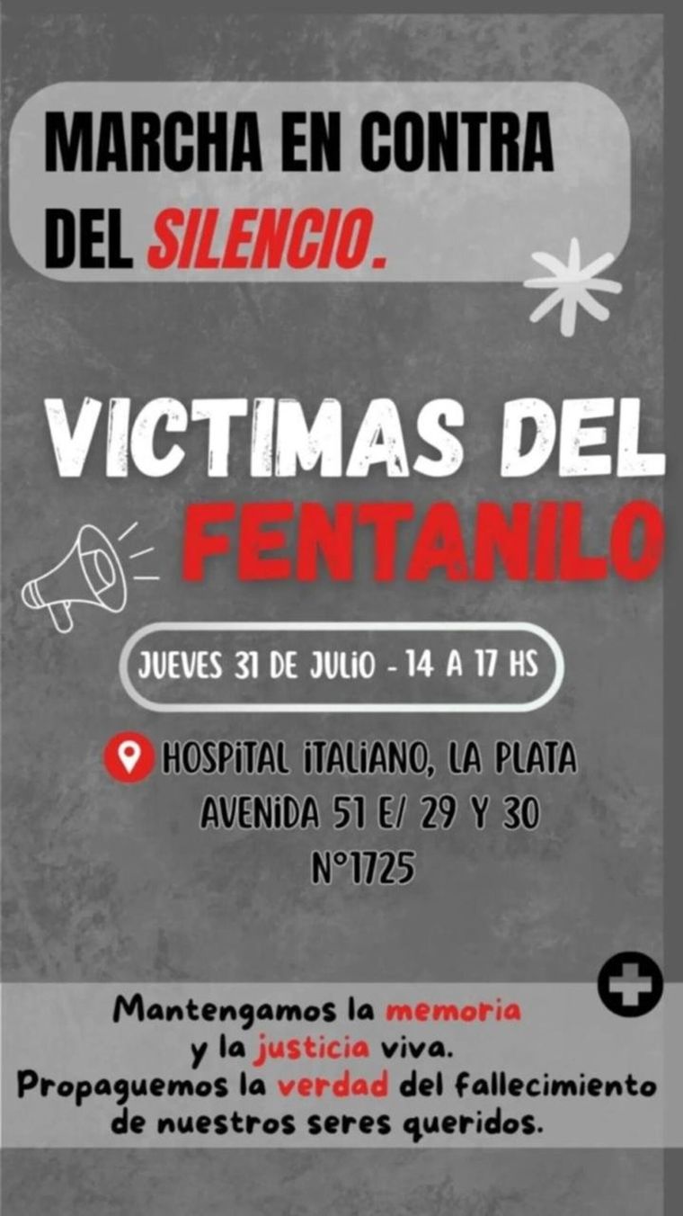 Flyer que se difundió para convocar a la marcha. Flyer que se difundió para convocar a la marcha.