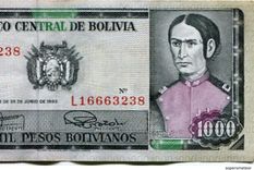 Mil pesos argentinos equivalen actualmente a 25 bolivianos.