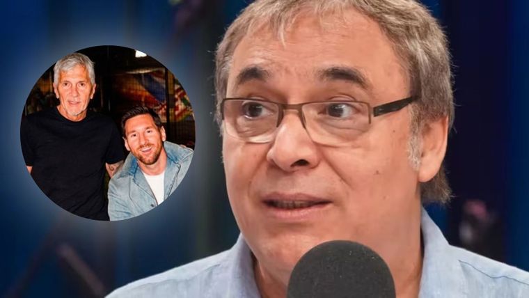 Gabriel Rolón abordó el proceso del duelo tras el desgarrador mensaje de Lionel Messi. / Captura streaming