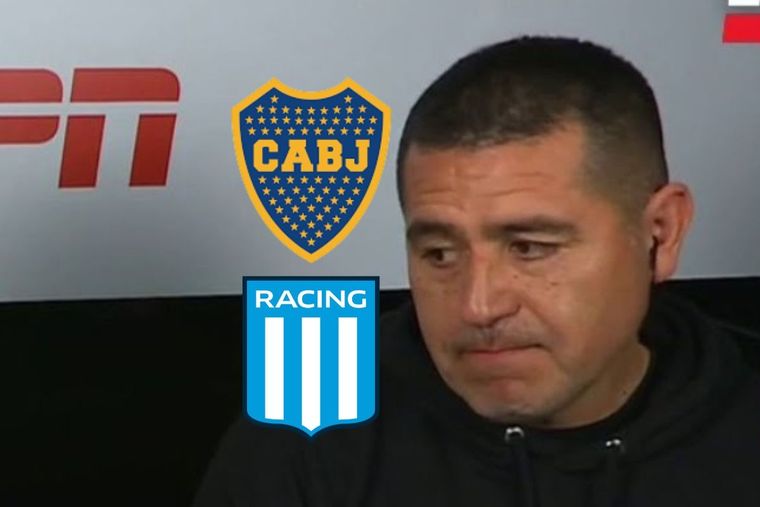 Riquelme aseguró que Racing era el principal candidato a ganar el Torneo que lo tiene a Boca como puntero.