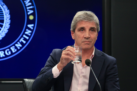 Luis Caputo, ministro de Economía. Luis Caputo, ministro de Economía.