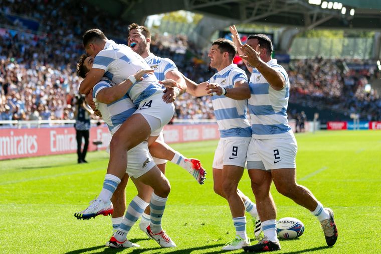 El seleccionado argentino busca quedar entre los ocho mejores del torneo. Foto: Los Pumas