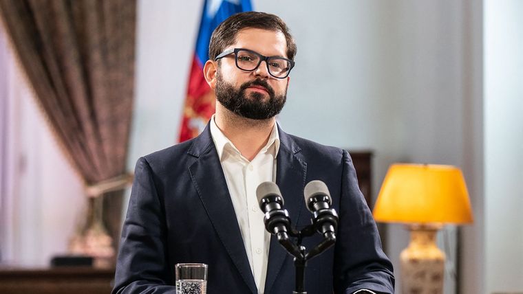 El presidente de Chile, Gabriel Boric, criticó fuertemente al ministro de Relaciones Exteriores de Venezuela, Yván Gil Foto: Archivo
