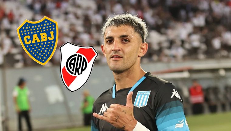 Martirena se refirió a los refuerzos de River y Boca. Foto: Racing Club y Paladar Negro