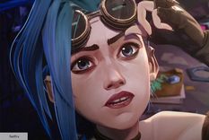 JINX Jinx acaparó todas las miradas en la serie Arcane Foto: NETFLIX