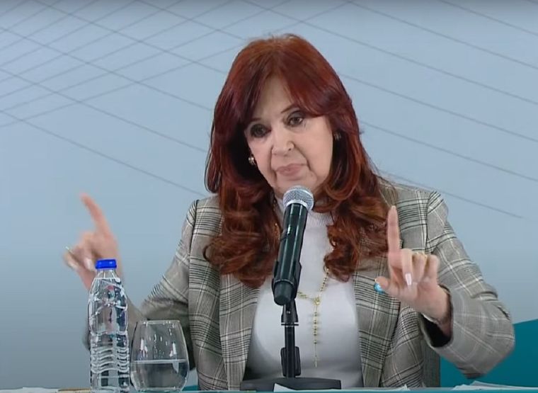 Cristina Kirchner y un nuevo mensaje en redes sociales Foto: Captura de video