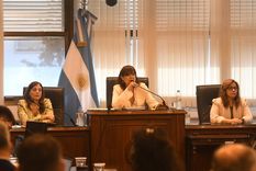 Las tres juezas que firmaron el veredicto.