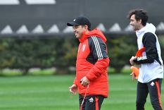 Gallardo sorprendió al mundo River con los detalles de sus botines. Foto: River Plate
