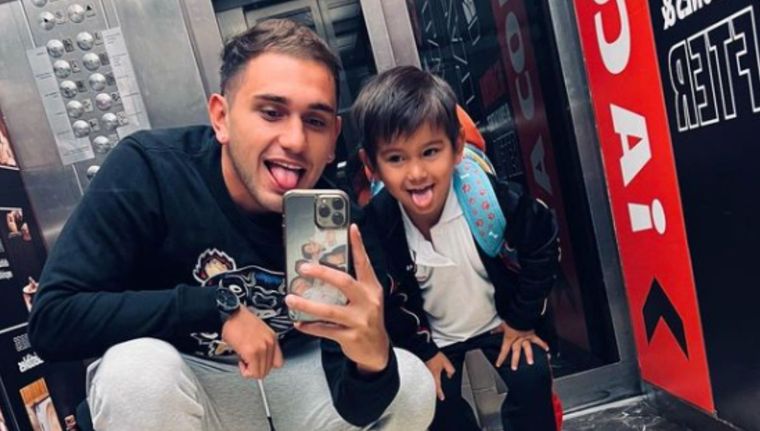 El padre del menor rompió el silencio. Foto: Instagram: @facuambrosioniok