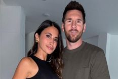 Total denim x 2: Lionel Messi y Antonela Roccuzzo eligen la misma tendencia Foto: Instagram