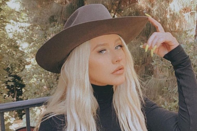 Christina Aguilera, navidad, Instagram