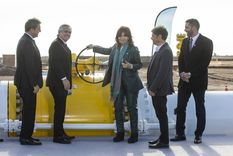 Gobierno. Sergio Massa, Alberto Fernández y Cristina Kirchner. Foto: Télam