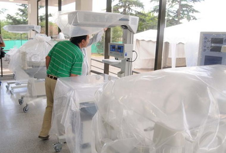 El flamante hospital está habilitado desde hoy. Foto: Alf Ponce/ MDZ