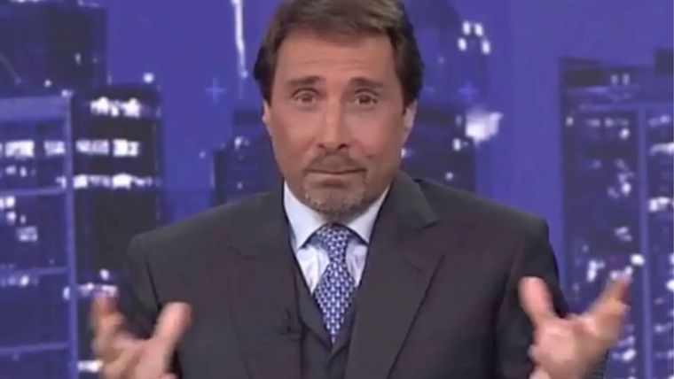 La actriz recordó que el periodista llegó a salir con una mujer que fue pareja de su hermano. / Captura de TV