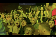 Fátima Florez y Javier Milei cantando Sandro. Foto: Captura de video