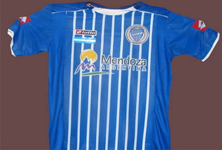 Esta es la camiseta. Foto: Prensa Godoy Cruz
