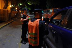 Operativo de control policial en calles, debido a los aumentos de casos de Covid-19. Foto: Alfredo Ponce