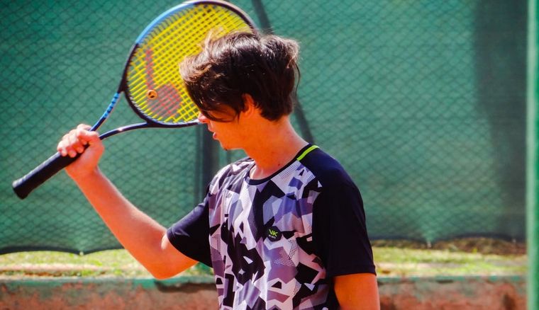 Juan Martín Accossatto, séptimo cabeza de serie, superó a Estaban Gargiulo. Foto: Emanuel Maza (FMT)