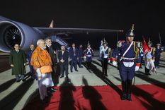 Narendra Modi aterrizó en Buenos Aires para fortalecer vínculo bilateral con Argentina. Foto: X.