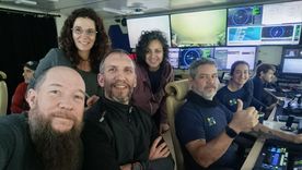 El encuentro de ciencia marina en Puerto Madryn adquiere especial relevancia tras el regreso de la expedición Talud IV, la campaña científica inédita realizada a bordo del buque de investigación Falkor. El encuentro de ciencia marina en Puerto Madryn adquiere especial relevancia tras el regreso de la expedición Talud IV, la campaña científica inédita realizada a bordo del buque de investigación Falkor.