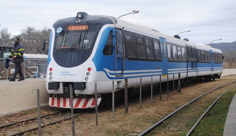 El tren vuelve a unir un destino central para el turismo de la provincia. Foto: Ministerio de Transporte
