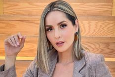 Carmen Villalobos deslumbró con un crop top transparente. Foto: Instagram/ Carmen Villalobos