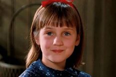 Así lucía Mara Wilson en 1996, cuando interpretó a Matilda en la película homónima.