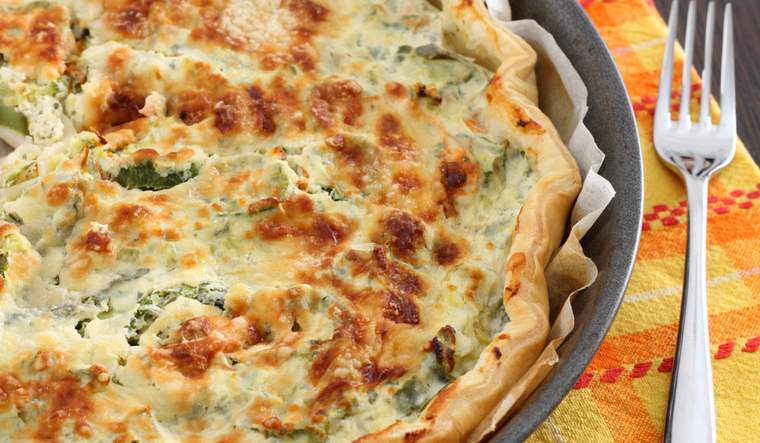 Sorpresa en cada bocado: tarta de calabacín, un placer inesperado Foto: Shutterstock