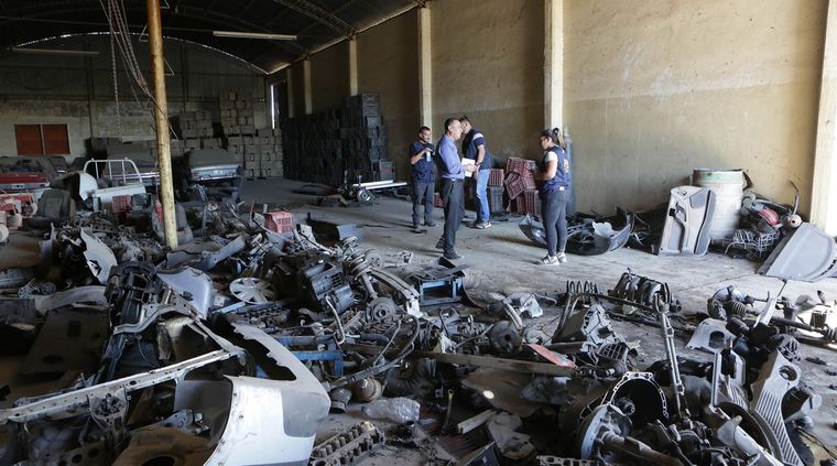 El gobierno quiere blanquear la industria de los desarmaderos Foto: Gobierno de Mendoza