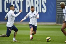 De no mediar imprevistos, Messi debutará el domingo Foto: PSG