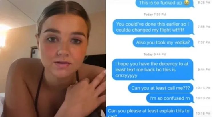 La joven contó su experiencia en las redes