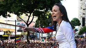 María Corina Machado dirigió el movimiento opositor venezolano en las elecciones de julio de 2024 en Venezuela. María Corina Machado dirigió el movimiento opositor venezolano en las elecciones de julio de 2024 en Venezuela.