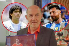 Bochini comparó a Maradona y Messi.