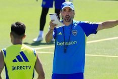 Diego Martínez tiene mucho para trabajar pensando en la Copa. Foto: @BocaJrsOficial Diego Martínez tiene mucho para trabajar pensando en la Copa. Foto: @BocaJrsOficial