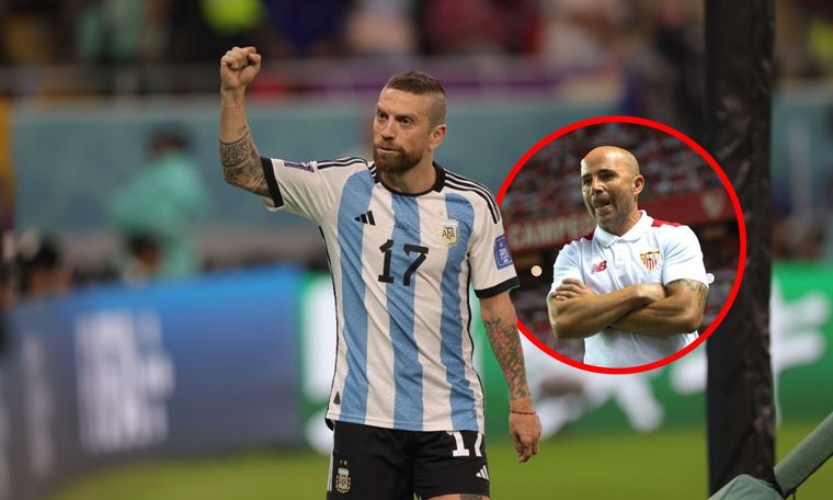 Jorge Sampaoli se desliga de la decisión de no ceder al Papu Gómez al festejo de la Selección