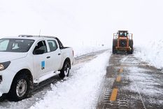 La nevada en la alta montaña hará que el Paso a Chile siga cerrado todo el día Foto: Paso Cristo Redentor La nevada en la alta montaña hará que el Paso a Chile siga cerrado todo el día Foto: Paso Cristo Redentor