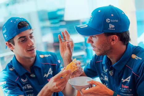 Gasly habló de la renovación de Colapinto con Alpine.